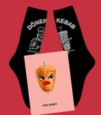 DONER KEBAB SOKKEN + BLANCO KAART DONER KEBAB, Ophalen of Verzenden, Nieuw