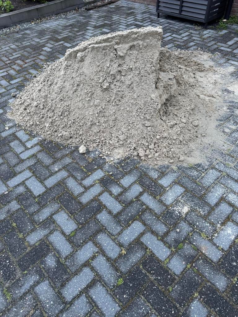 Gratis af te halen: zand, Tuin en Terras, Zand, Ophalen, Gebruikt, Ophoogzand
