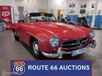 Mercedes-Benz 190 SL | 1960 | Route 66 Auctions, Auto's, Overige carrosserieën, Zwart, Mercedes-Benz, Bedrijf