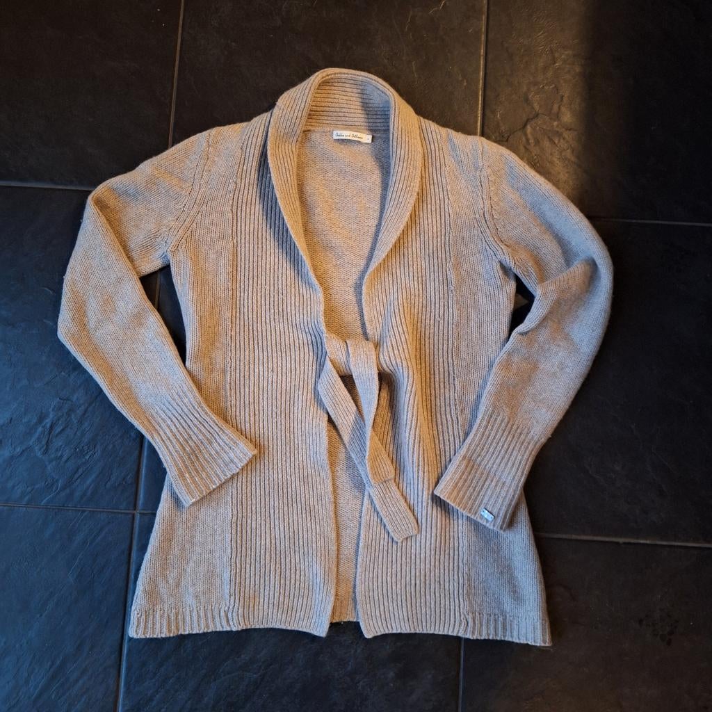 Geddes & Gillmore, beige wollen vest, Maat L, IZGST, Beige, Maat 42/44 (L), Ophalen of Verzenden, Zo goed als nieuw