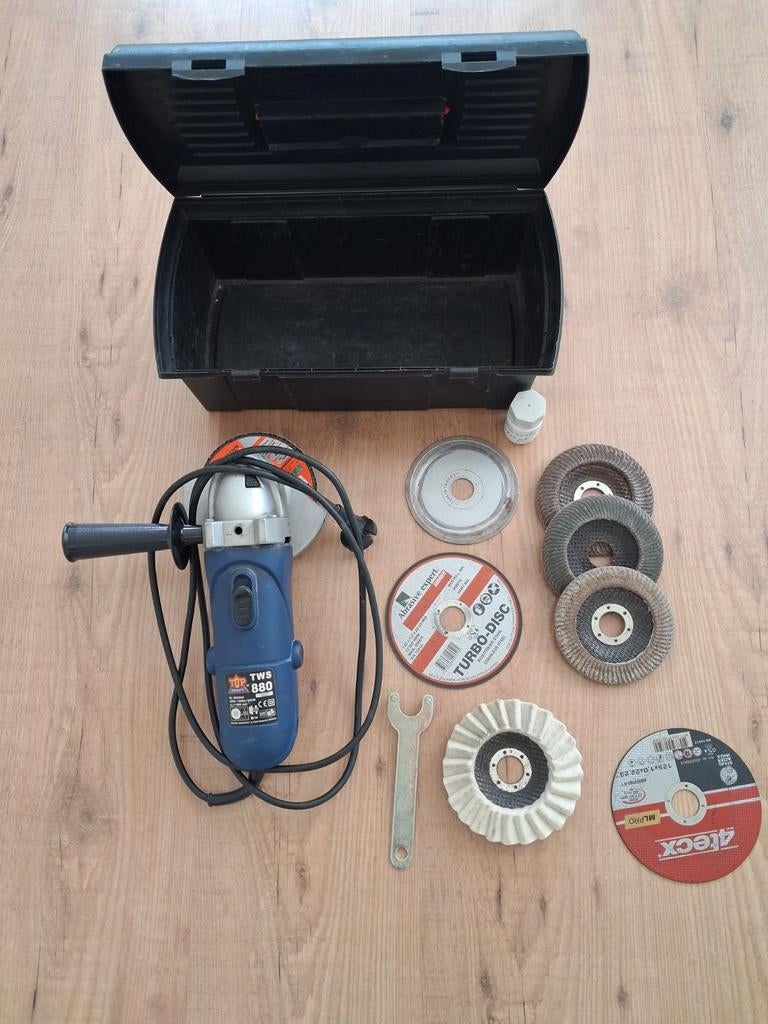 Top Craft haakse slijper 880 TWS, Doe-het-zelf en Verbouw, Gereedschap | Slijpmachines, Ophalen of Verzenden