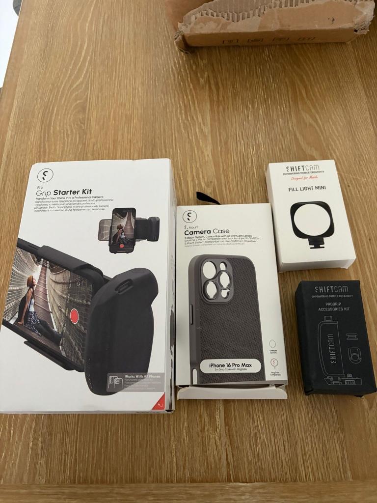 Shiftcam Pro grip + Extras, Verzenden, Nieuw, Overige Merken, Geen optische zoom