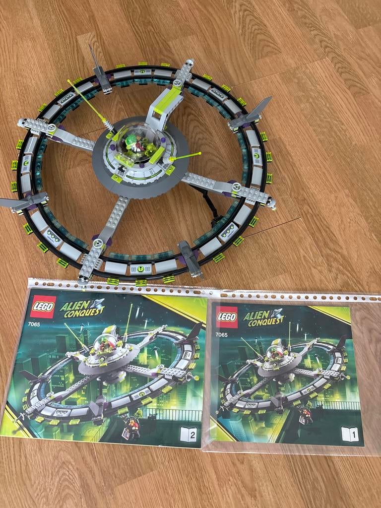 Lego Alien Conquest 7065, Gebruikt, Overige thema's, Lego, Ophalen of Verzenden