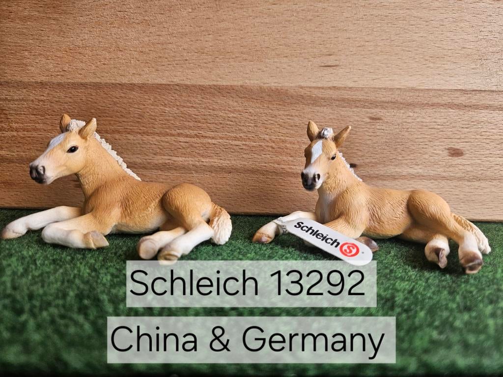 Schleich 13292 Haflinger veulen met of zonder vaantje
2005, Ophalen of Verzenden, Zo goed als nieuw, Paard, Beeldje of Figuurtje