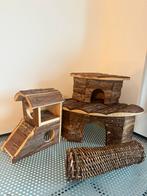 Diverse houten hamsterspullen, Dieren en Toebehoren, Knaagdieren en Konijnen | Toebehoren, Ophalen of Verzenden, Zo goed als nieuw