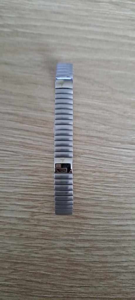 Energetix armband met koper, rekbaar, Sieraden, Tassen en Uiterlijk, Armbanden, Verzenden, Nieuw, Zilver, Staal