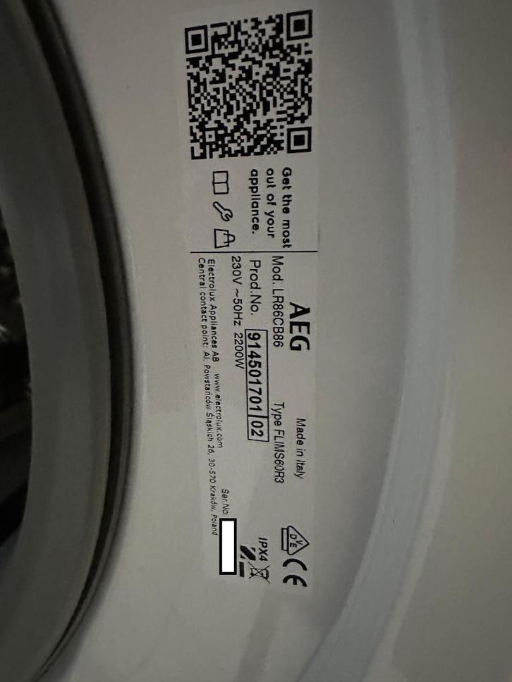 Diverse wasmachine onderdelen AEG, Electrolux en Zanussi, Witgoed en Apparatuur, Onderdelen en Toebehoren, Zo goed als nieuw, Verzenden