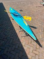 Kinder kano kids kayak +/- 350 cm + peddel, spatscherm, Watersport en Boten, Kano's, Ophalen, Gebruikt, Eén persoon, Met peddels