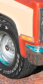 Achterlichten zijlicht chevrolet pickup c10 k10 blazer 78-91, Auto-onderdelen, Verlichting, Ophalen of Verzenden, Nieuw, Chevrolet