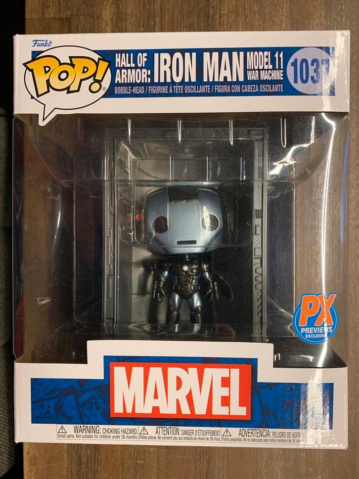 Funko Pop! Marvel Iron Man Model 11 War Machine #1037, Verzamelen, Poppetjes en Figuurtjes, Nieuw, Ophalen of Verzenden