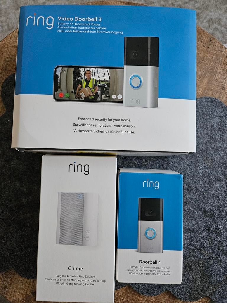 Ring Deurbel 4 Camera – Compleet en met Extra's, Ophalen of Verzenden