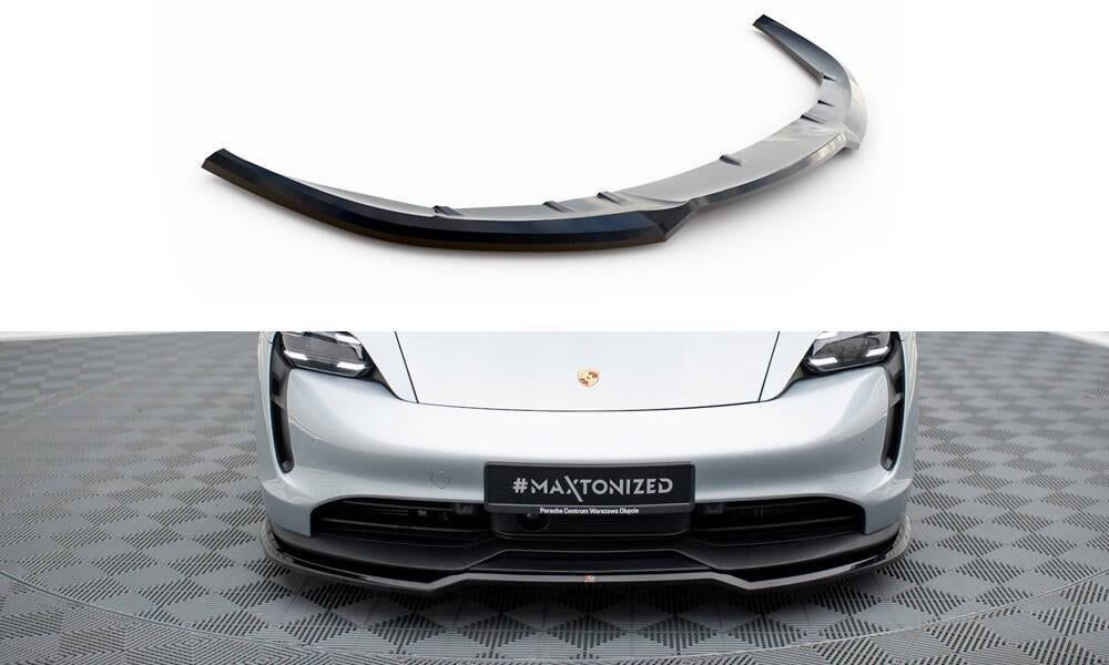 Voorlip sideskirt diffuser spoiler - Porsche Taycan 19+, Ophalen of Verzenden