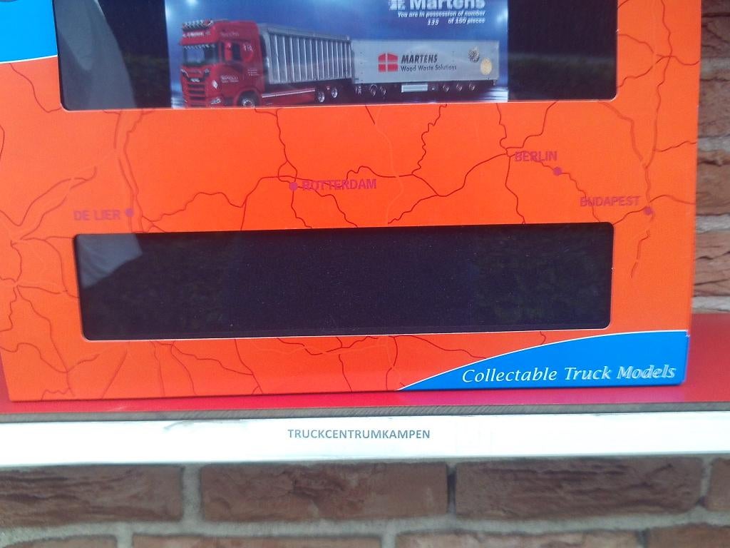 Tekno  Scania  NGS  420  LZV  van  Martens  B. V., Hobby en Vrije tijd, Modelauto's | 1:50, Ophalen of Verzenden, Nieuw, Bus of Vrachtwagen