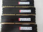 werkgeheugen 4x8 GB Kingston, Computers en Software, RAM geheugen, 32 GB, DDR4, Ophalen of Verzenden, Zo goed als nieuw