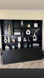 Buffetkast/vakkenkast zwart, Huis en Inrichting, 200 cm of meer, Nieuw, Ophalen of Verzenden, Minder dan 150 cm