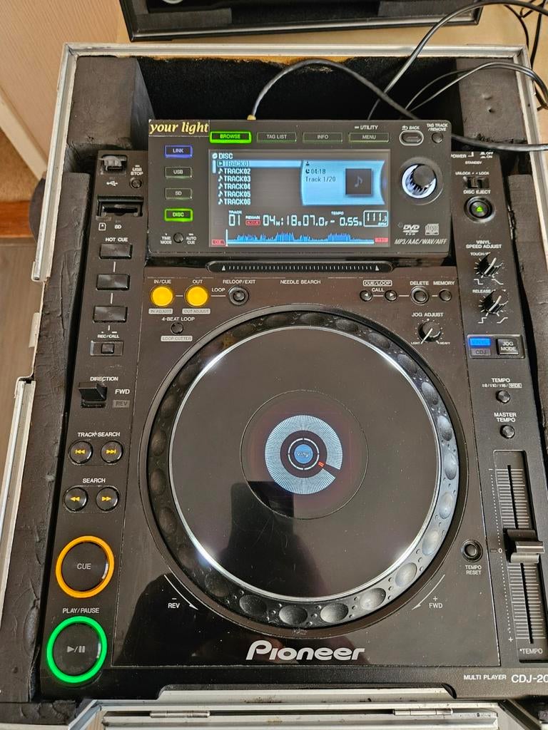 ( 2x ) Pioneer CDJ 2000, Ophalen, Zo goed als nieuw, Pioneer