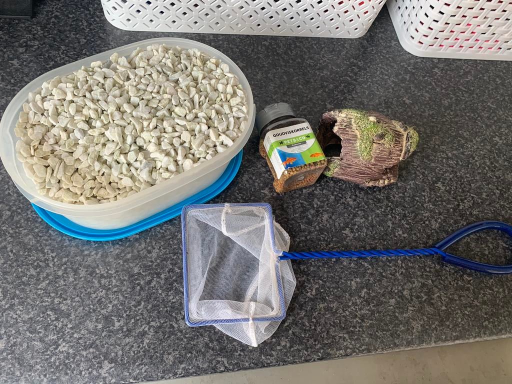 Viskom met toebehoren, Dieren en Toebehoren, Ophalen, Zo goed als nieuw