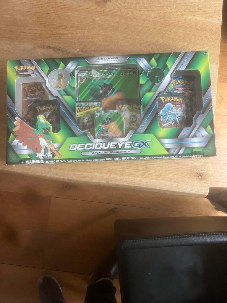 Pokémon Decidueye GX Premium Collection, Ophalen of Verzenden, Nieuw, Overige typen