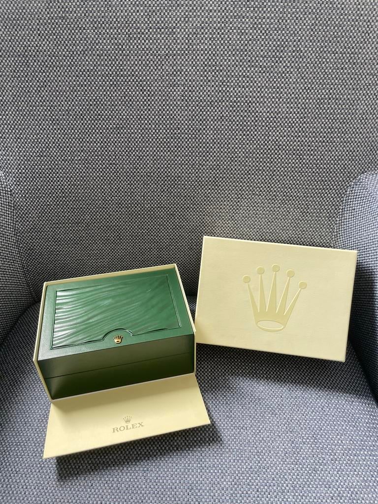 Rolex doosje met toebehoren, Ophalen of Verzenden, Nieuw, Staal, Rolex