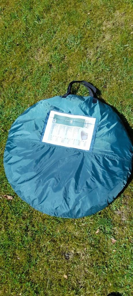 Tent, tweepersoons pop-up tentje, Caravans en Kamperen, Tenten, Ophalen, Zo goed als nieuw, Tot en met 2