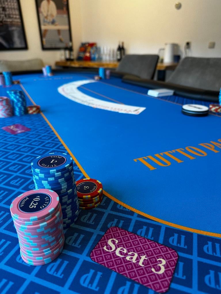 Custom Poker Set – 650 chips – High-end kwaliteit, Vijf spelers of meer, Ophalen of Verzenden, Zo goed als nieuw
