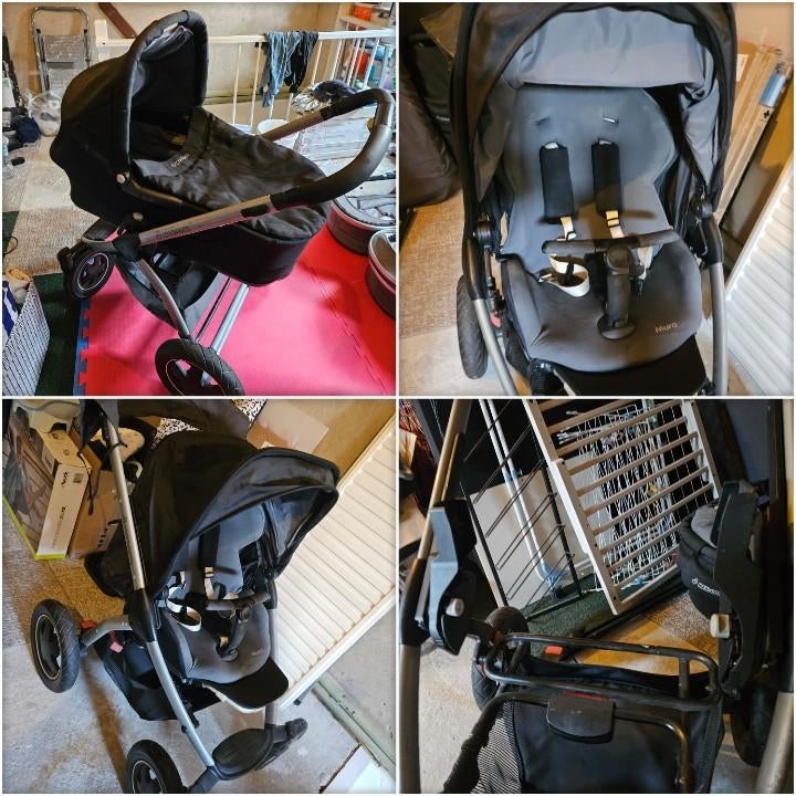 Maxi cosi Mura kinderwagen 3 in 1, Ophalen, Maxi-Cosi, Zonnekap