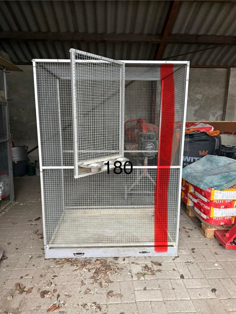 Voliere, Ophalen of Verzenden, Zo goed als nieuw, Aluminium, Volière