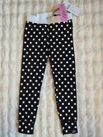NIEUW Z8 legging maat 116 - Zwart met witte stippen, Broek, Meisje, Z8, Nieuw