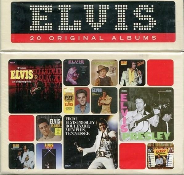 Elvis Presley – 20 Original Albums BOX Nieuw, Cd's en Dvd's, Ophalen of Verzenden, Nieuw in verpakking, Poprock
