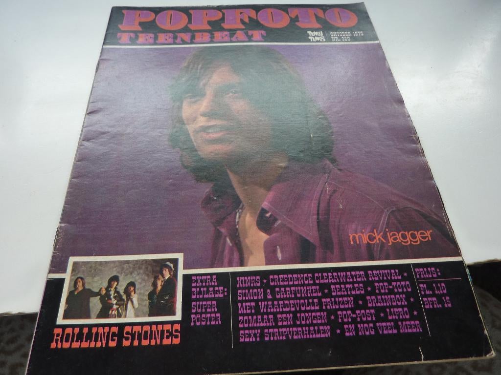 POPFOTO NR 320 1970-KINKS-CCR-EARTH & FIRE-S AND GARFUNKEL, Verzamelen, Verzenden, 1960 tot 1980, Tijdschrift