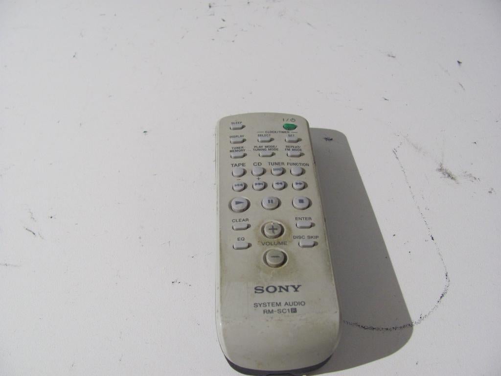 sony stereoset remote type rm-sc1, Ophalen of Verzenden, Gebruikt, Origineel, Receiver of Versterker