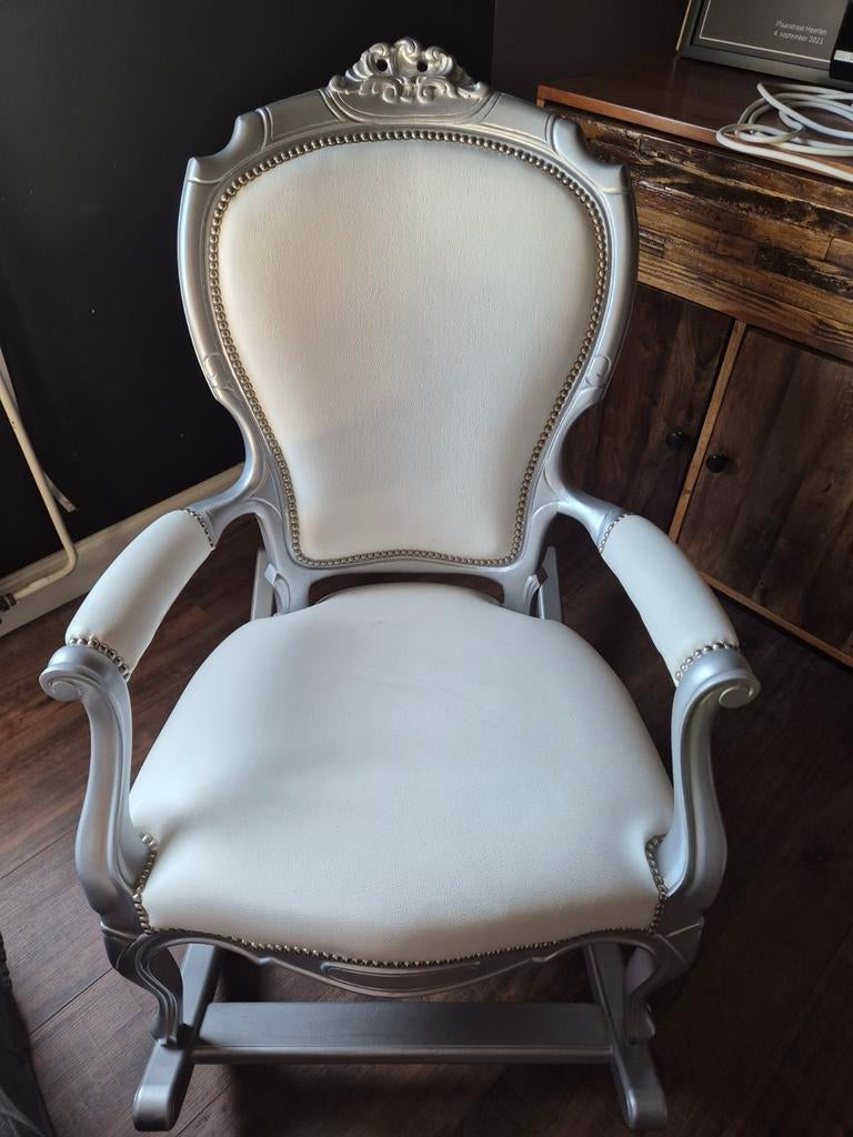 Barok Queen Ann schommel stoel, Ophalen