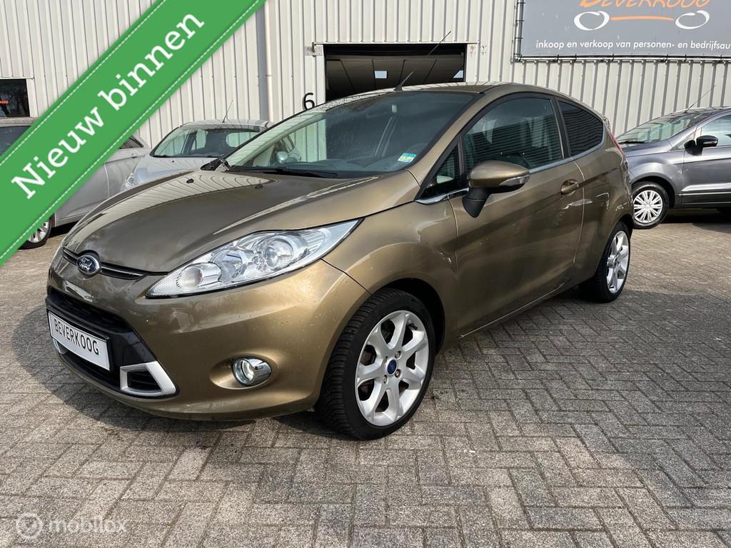 Ford Fiesta 1.25 Titanium 1e eigenaar, Voorwielaandrijving, Stof, Gebruikt, 1242 cc