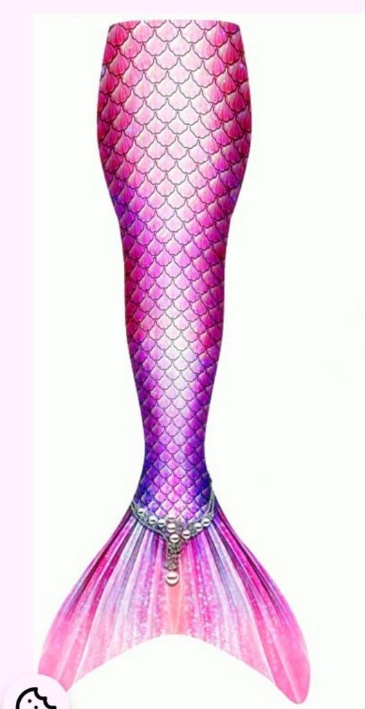 Zeemeermin staart met hoge korting, Jongen of Meisje, One size, Nieuw, Ophalen of Verzenden