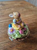 Villeroy & Boch Bunny Family Doosje - Konijn op Bloemen, Ophalen of Verzenden, Zo goed als nieuw