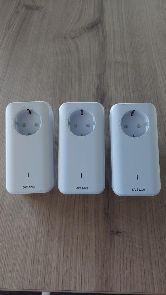 Devolo DVS 1200 Powerline Adapters (3 stuks), Ophalen of Verzenden, Zo goed als nieuw