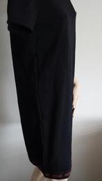 nieuwe zwarte ELVIRA tuniek/jurk met letters aan de zoom, Verzenden, Zwart, Nieuw, Maat 36 (S)