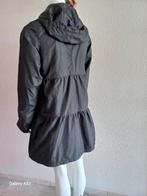 Zwarte A-line zomerjas met capuchon van Hema, jas maat S, Zwart, Ophalen of Verzenden, Zo goed als nieuw, Maat 36 (S)