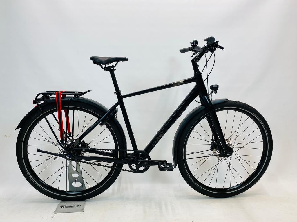 CUBE Travel herenfiets L-57cm Naafdynamo+beltdrive, Fietsen en Brommers, Overige merken, Versnellingen, Ophalen of Verzenden, Zo goed als nieuw