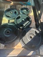 Olympische halterschijven set - 150 kg, Ophalen, Halterschijven, Gebruikt, Idk