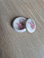 Vintage Pillendoosje met Bloemen, Overige materialen, Minder dan 50 cm, Minder dan 50 cm, Ophalen of Verzenden