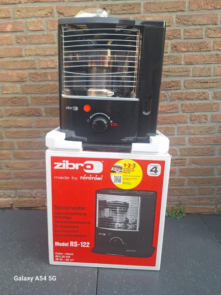 Zibro Petroleumkachel RS-122 - Zo goed als nieuw, Huis en Inrichting, Kachels, Overige brandstoffen, Petroleumkachel, Ophalen of Verzenden
