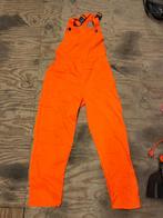 Oranje Overalls Carnaval - Diverse Maten Kind & Volwassen, Ophalen of Verzenden, Gebruikt, 122 t/m 128, Jongen of Meisje