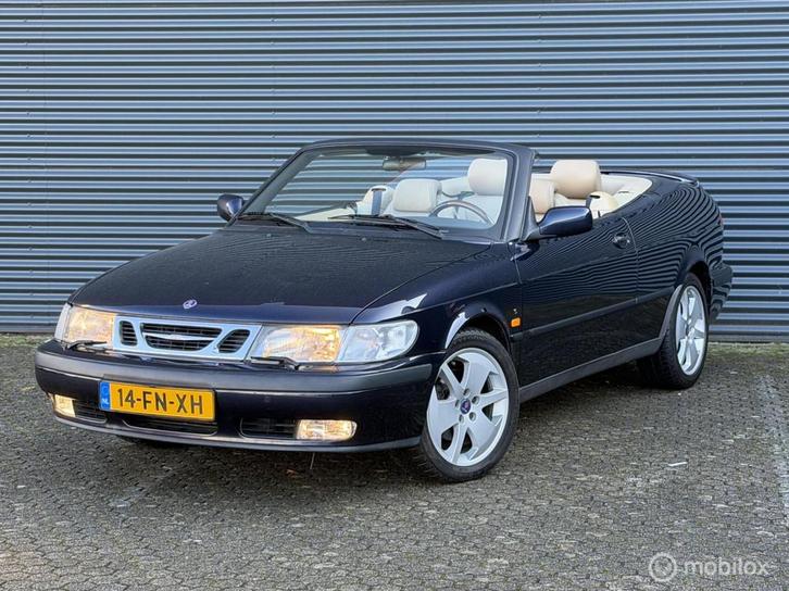 Saab 9-3 Cabrio 2.0t S, Auto's, Saab, Bedrijf, Te koop, Saab 9-3, ABS, Airbags, Airconditioning, Alarm, Centrale vergrendeling