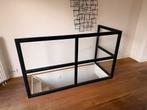 Ballustrade van metaal en glas - GRATIS, Ophalen, Zo goed als nieuw