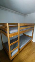 Stapelbed Ikea MYDAL 90x200, Ophalen, 90 cm, 160 tot 180 cm, Tweepersoons
