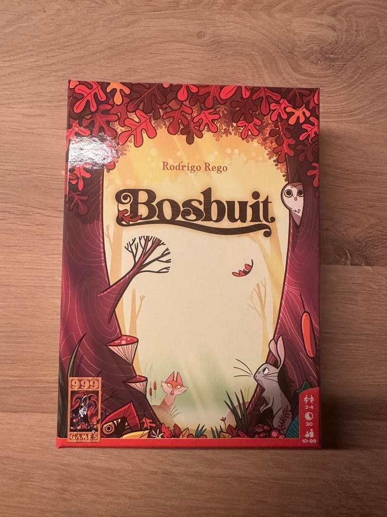 Bosbuit - Leuk bordspel voor het hele gezin, Drie of vier spelers, Ophalen of Verzenden, Zo goed als nieuw