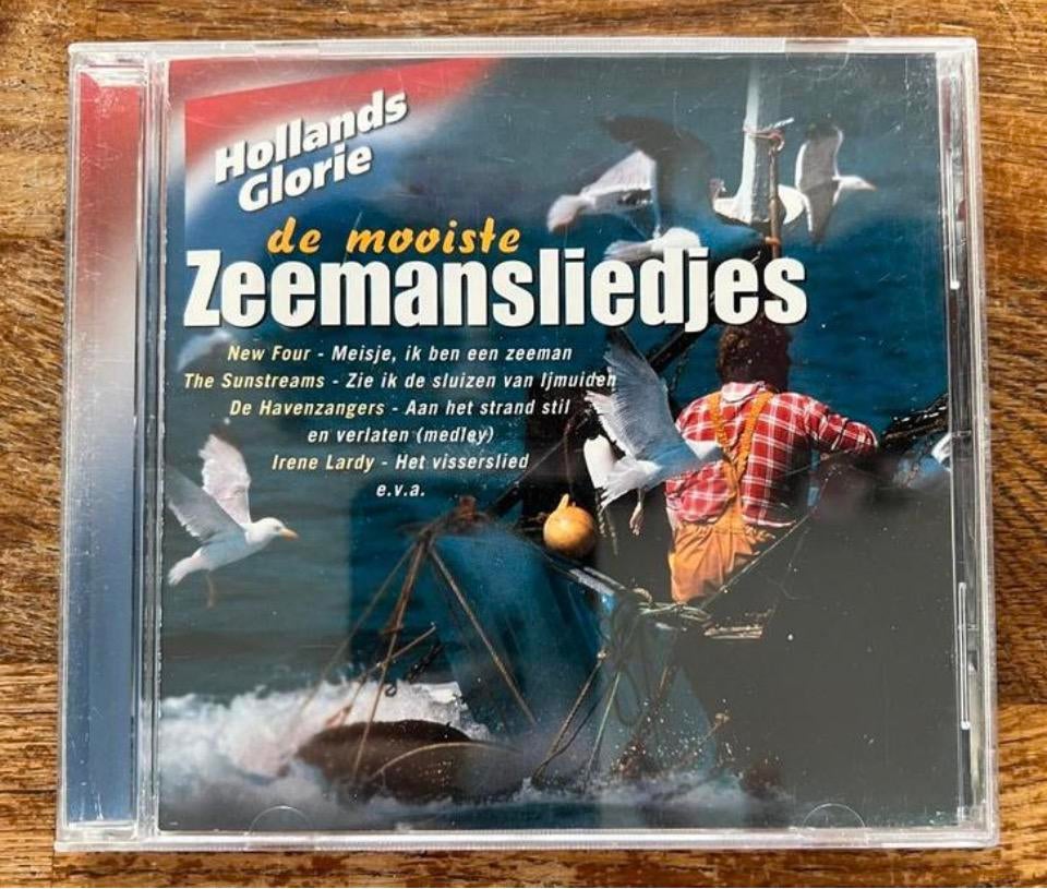 CD Hollands Glorie De Mooiste Zeemansliedjes Various 2001, Ophalen of Verzenden, Zo goed als nieuw, Levenslied of Smartlap