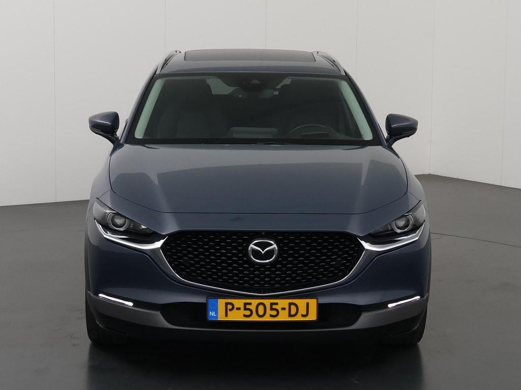 Mazda CX-30 2.0 e-SkyActiv-X M Hybrid Luxury | Panoramadak |, Auto's, 1998 cc, Gebruikt, Adaptive Cruise Control, 600 kg