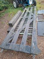 Landhek met 2 palen, Ophalen of Verzenden, IJzer, Tuinhek